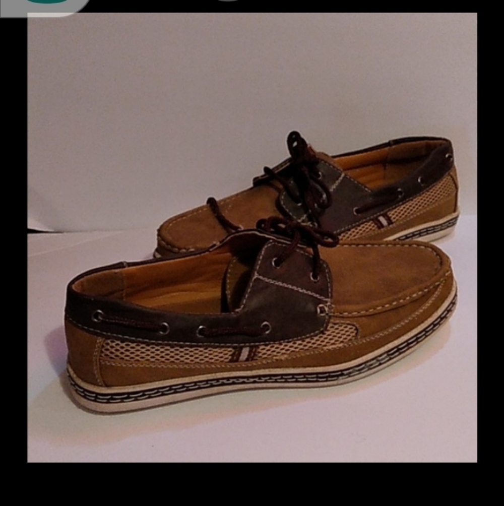 Classic Tan and Brown Boat Shoes
